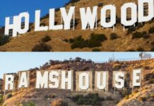 Hollywood cambia su icónico letrero en honor a los Rams