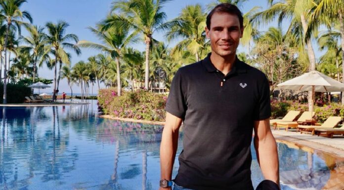 Rafa Nadal arriba a Acapulco para el Abierto Mexicano