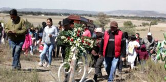 Dan último adiós a Juan de Dios, hijo de fundadora La Voz de los Desaparecidos