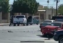 Captan “levantón” a plena luz de día en Sonora