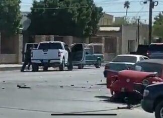 Captan “levantón” a plena luz de día en Sonora