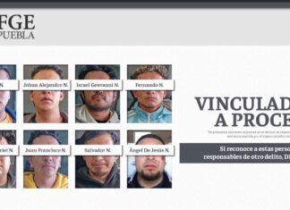 Detienen a 8 presuntos integrantes de un grupo delictivo en Texmelucan
