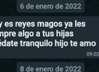 Abuelita aún envía WSP a su hijo que murió de COVID-19