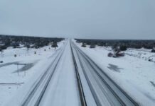 Cierran autopista Tecate-Tijuana por caída de nieve autopista tecate