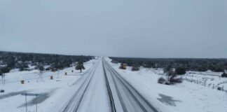 Cierran autopista Tecate-Tijuana por caída de nieve autopista tecate
