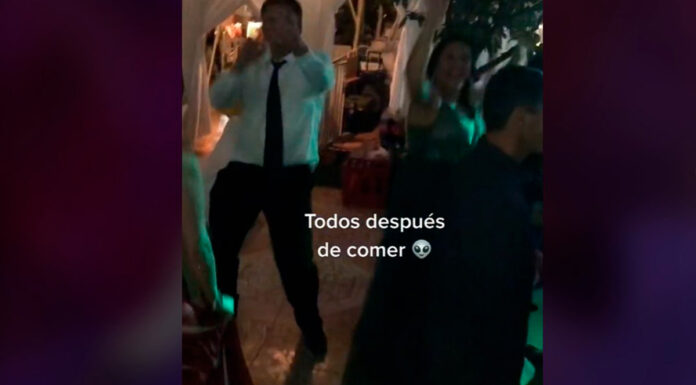 Novios celebran boda con “Pastel mágico” y se viralizan pastel