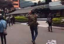 Protestan en Bogotá contra el Foro Madrid Bogotá