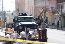 Demolición en San Matías en última etapa La Secretaría de Infraestructura tiene que parar la demolición para que entre la Fiscalía a realizar las últimas diligencias. Foto: Es Imagen