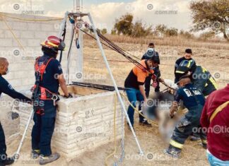 Hallan dos cadáveres en pozo de San Juan Pancoac dos cadáveres