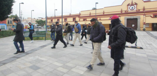 “Lo que nos tiene preocupados es por qué nos dieron de baja del ayuntamiento y no se notificó nada", dijo uno de los guardias. Foto: Es Imagen