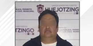 Detienen a hombre por golpear a su esposa con un cinturón Los reportes señalan que el hombre estaba en estado de ebriedad y golpeó a su esposa, quien defendió a sus dos hijos. Foto: Especial