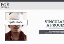 Seguirá preso hombre detenido con cabeza humana en Puebla El hombre que fue detenido con una cabeza humana en la Central de Abasto de Puebla. el 23 de agosto del año pasado.