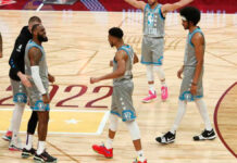 Stephen Curry y LeBron, las figuras del Juego de Estrellas