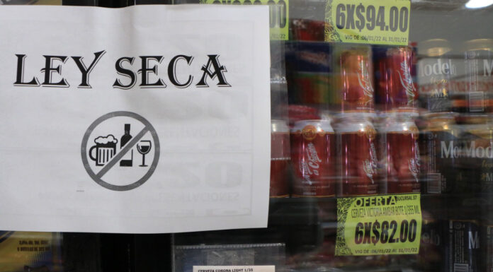 Decretan Ley Seca en CDMX y Campeche por revocación Este viernes 4 de febrero se emitirá el decreto para aplicar Ley Seca en Ignacio Romero Vargas, San Miguel Canoa y San Felipe Hueyotlipan. Foto: Es Imagen