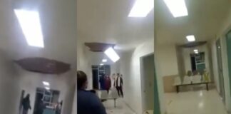 Colapsa techo de clínica IMSS en Coahuila