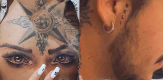 Este tatuador publicó un video donde explica una de las opciones que tiene en mente para sustituir el tatuaje por el de una mujer demonio.
