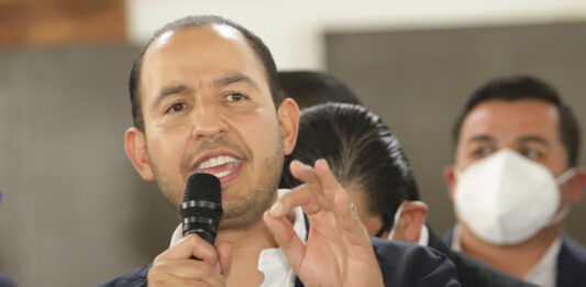 PAN impugnará ante el TEPJF la convocatoria. Foto: Es Imagen // Marko Cortés, líder del Acción Nacional