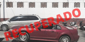 Recupera policía de San Pedro automóvil con reporte de robo La policía de San Pedro Cholula recuperó un vehículo tipo Mustang en la Junta Auxiliar de San Matías Cocoyotla.