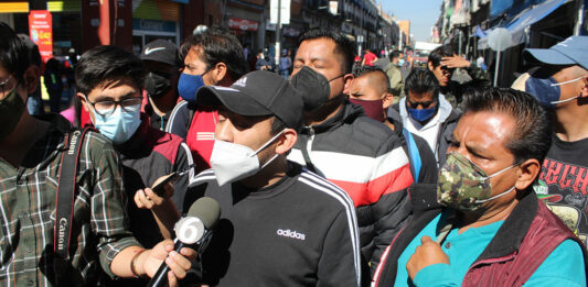 ambulantes protesta