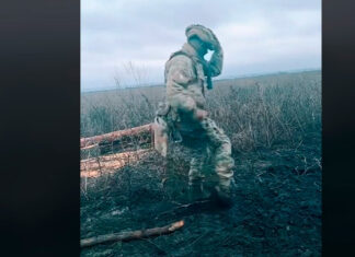 Soldado ucraniano baila para su hija y se vuelve viral soldado