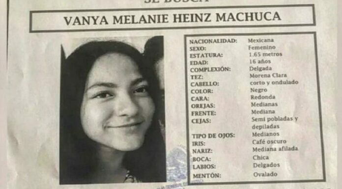 Localizan a Vanya Heinz; desaparecida en Los Héroes