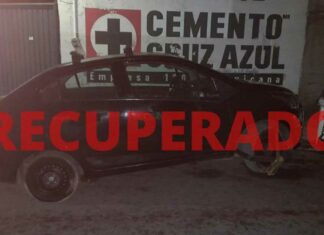 Recuperan en Cholula vehículo que fue robado en Puebla vehículo