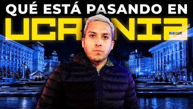 youtuber El youtuber mexicano Alex Tienda ha fungido como corresponsal en el conflicto entre Rusia y Ucrania a lo largo de estas semanas. Foto: Youtube