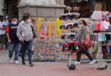 Mantendrán operativos para control de comercio informal en Centro Histórico Ambulantes