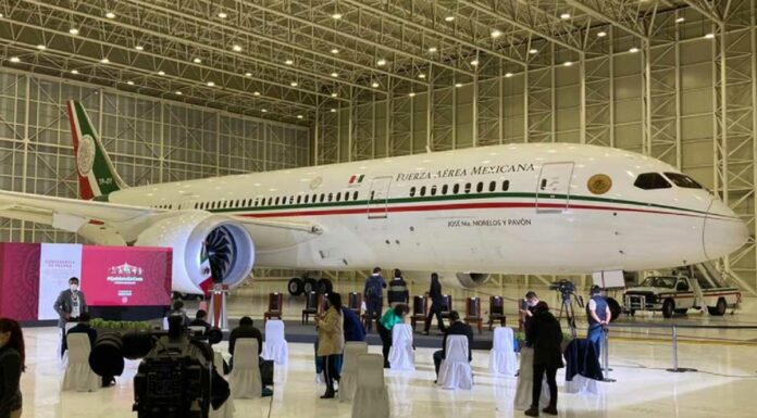 Avión Presidencial podría rentarse para Bodas o XV Años Avión