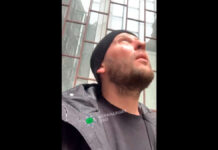 Ucraniano capta momento exacto en que misil se impacta misil