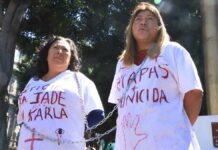 Caravana por feminicidios de Jade y Karla llega a Puebla Caravana