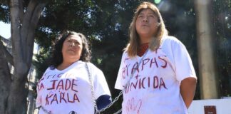Caravana por feminicidios de Jade y Karla llega a Puebla Caravana