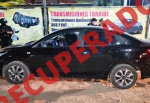 Recupera SSC auto robado en San Pedro Cholula Cholula