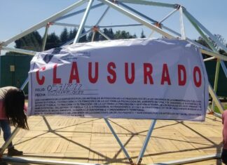 Clausuran construcción de hostal en Cholula Clausuran construcción de hostal en Cholula