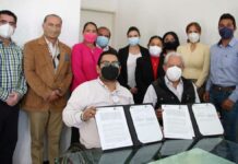 ISSSTEP e INDEP firman convenio en pro de inclusión Convenio