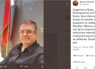 Ebrard condena ataque cercano a sede del GP de Arabia Saudita Ebrard condenó el "uso de la violencia en las relaciones internacionales", tras el ataque en Arabia Saudita.