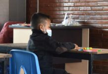 Reportan asistencia escalonada del 91% en aulas de Puebla SEP reporta 91.89 por ciento de asistencia presencial escalonada en instituciones con modelo híbrido. Foto: EsImagen