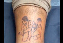 Hombre se tatúa la cachetada de Will Smith Además de quedar grabado para la historia, también permanecerá en la piel de un hombre que decidió hacerse este tatuaje.
