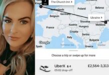 Mujer ebria intentó viajar en Uber a Ucrania para “ayudar” mujer