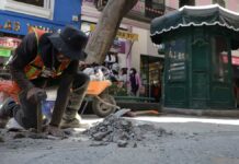 Corredor 5 de Mayo estará listo la próxima semana Rehabilitación