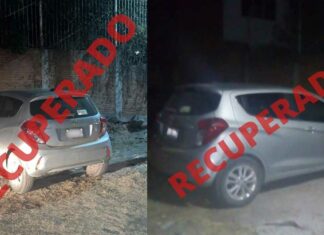 Recuperan en San Pedro Cholula auto robado en Forjadores San