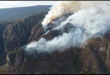 Se incendia cerro del Tepozteco, en Morelos Tepozteco