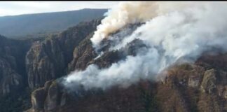 Se incendia cerro del Tepozteco, en Morelos Tepozteco