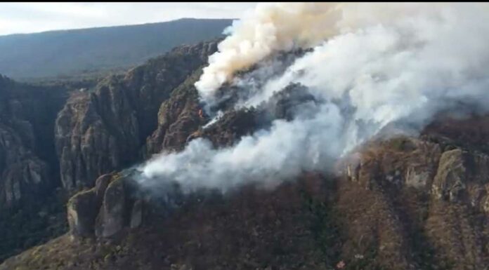 Se incendia cerro del Tepozteco, en Morelos Tepozteco