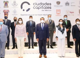 Alcalde de Puebla asiste a firma de creación de la ACCM