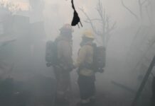 Atienden incendio en una casa de la colonia Miguel Hidalgo