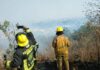 PC Municipal mitiga incendio en Tres Cruces
