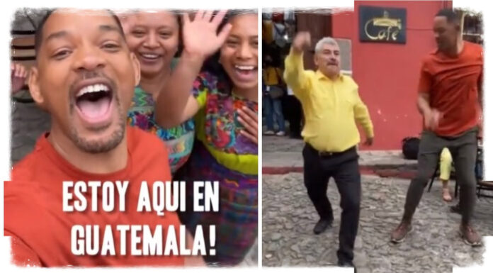 Will Smith se avienta baile con ‘Lobo’ Vásquez en Guatemala Will Smith visitó Guatemala y se encontró con Lobo Vásquez, un hombre que hace tiempo se hizo popular en Internet.