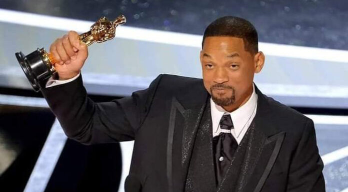 Will Smith gana Oscar a mejor actor Al aceptar el premio Oscar a mejor actor, Will Smith s disculpó y dijo: “El amor hace que cometamos loqueras”.