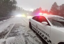 Cierran la México-Puebla por caída de agua nieve agua nieve